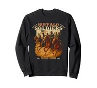 Buffalo Soldiers Afroamericano Buffalo Cultura Negra Sudadera