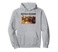 Buffalo Soldiers Historia afroamericana para Hombres Mujeres. Sudadera con Capucha