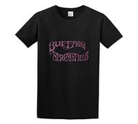 Buffalo Springfield Logo O-Neck 100% Cotton Short Sleeve Unisex T-Shirt XL