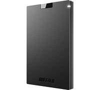 BUFFALO SSD externo de 500 GB - Compatible con PS4 / PS5 / Windows/Mac - USB-C - USB-A - USB 3.2 - Unidad externa de estado sólido - SSD-PG500U3B