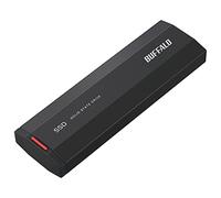 Buffalo SSD externo de 1.0 TB, pequeño, compacto, portátil, USB3.2Gen2, 2000 MB/s, negro, SSD-PHE1.0U3-BA