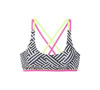 BUFFALO Top de bikini lima / rosa / negro / offwhite 75xA/B lima / rosa / negro / offwhite