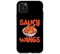 Buffalo Wings Foodie American Food Lover Alitas de Pollo Carcasa para iPhone 11 Pro MAX