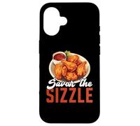 Buffalo Wings Foodie American Food Lover Alitas de Pollo Carcasa para iPhone 16