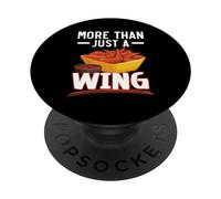 Buffalo Wings Foodie American Food Lover Alitas de Pollo PopSockets PopGrip Adhesivo