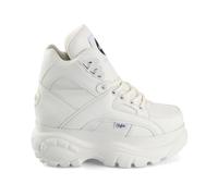 Buffalo - Zapatillas altas clásicas con diseño nublado - Shoes - Mujer - Blanco - 40 EU -