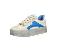 BUFFALO Zapatillas deportivas bajas azul real / blanco lana / blanco natural 39 azul real / blanco lana / blanco natural