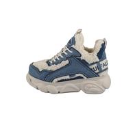 BUFFALO Zapatillas deportivas bajas 'Cld Chai' ecru / azul / negro 41 ecru / azul / negro