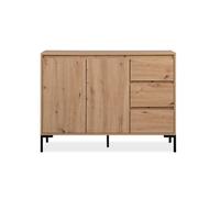 Buffet 2 puertas 3 cajones y 1 estante l120 cm - plock