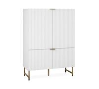 Buffet alto 4 puertas l100 x h142 cm - glasgow
