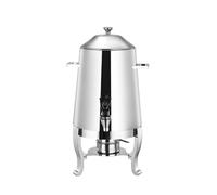 Buffet Comercial Al Por Menor 13L Dispensador De Agua Caliente Té Termo Leche Oro Cobre Acero Inoxidable Urna Café Haz Tu Vida MáS FáCil(Silver)