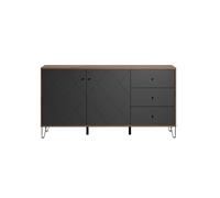 Buffet con 2 puertas y 3 cajones l183 cm - montez