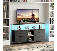 Buffet Élégant, Armoire de Rangement Moderne,Design Minimaliste,4 Portes, Sans Poignée,Parfait pour Salle à Manger, Salon, Cuisine, Bleu Profund (Blanco-Rover)