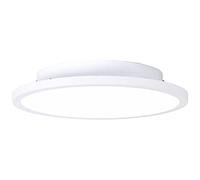 Buffi - Panel led para techo (25 cm), color arena, blanco y blanco
