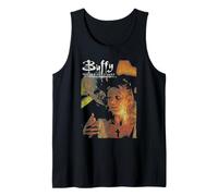Buffy and The Master Distressed Vintage 90's TV Show Camiseta sin Mangas