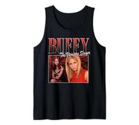 Buffy The Vampire Slayer 90's Buffy Collage TV Show Camiseta sin Mangas