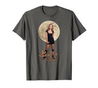 Buffy the Vampire Slayer Buffy Photo with Moon TV Show Camiseta
