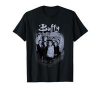 Buffy The Vampire Slayer Distressed Vintage Scooby Gang Camiseta