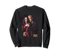 Buffy The Vampire Slayer Iconic Spike Drusilla Retro Poster Sudadera