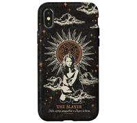 Buffy The Vampire Slayer The Slayer Tarot Card TV Show Carcasa para iPhone X/XS
