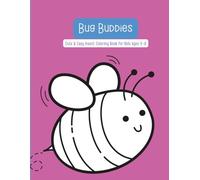 Bug Buddies: Cute & Easy Insect Coloring Book for Kids Ages 3-8