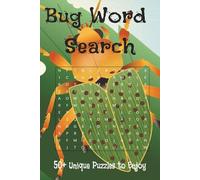 Bug Themed Word Search Puzzle Book: Fun words about Insects, Critters, Crawlers, and Nature's Little Wonders