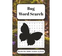 Bug Word Search Puzzle Book: Challenging Word Search with Easy to Read Print All About Bugs | 6x9 inches | 50+ Puzzles … Gift for Vacations, Holidays and Free Time