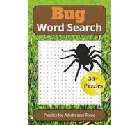 Bug Word Search Puzzle Book: Themes of Insects, flies, and beetles | 6x9 inches, 110 pages | 50+ puzzles