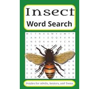 Bug Word Search Puzzle Book: Word Search with Easy to Read Print about Bugs, Bugs, and More Bugs | 6x9 inches, 110 pages | 50+ puzzles… Gift for Vacations, Holidays, and Free Time