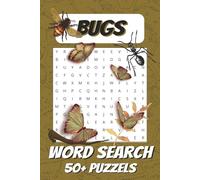Bug Word Search Puzzles: Word Search Puzzles with Easy to Read Print about Bugs, Insects, and Critters | 6x9 inches, 110 pages | 50+ Puzzles ... Gift for Bug Lovers, Kids, Adults, and Seniors