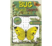 Bug Word Search Puzzles: Word Search Puzzles with Easy to Read Print about Bugs, Insects, Creepy Crawlies and more | 6x9 inches, 110 pages | 50+ Puzzles... Gift for Vacations, Holidays and Relaxation