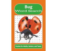 Bug Word Search: Word searches with easy to read print about bugs, spiders, insects, and more