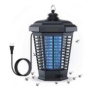 Bug Zapper Outdoor,4200v Electric Mosquito Zapper Indoor,2 En 1 Impermeable Bug Killer Lantern Con Cable De Alimentación, Trampa Para Moscas De Alta Potencia Para El Hogar,Patio,Campamento
