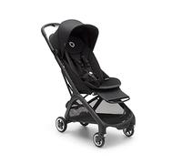 Bugaboo Butterfly Silla de paseo de Viaje Ultracompacta, Pequeña y Ligera, Fácil de Plegar en 1 segundo, Cochecito Urbano para Bebés y Niños, espacioso con dirección cómodo, Black/Midnight Black