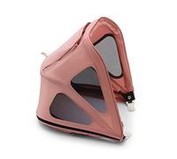 Bugaboo Capota Bee ventilada, extensible para una protección adicional y una protección solar óptima, repelente al agua, compatible con todos los carritos Bugaboo Bee, Morning Pink