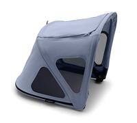 Bugaboo - Capota con ventana, extensible para una cobertura adicional y protección solar óptima, compatible con los cochecitos Fox 3 (no compatible con Fox 5)/Cameleon3, Seaside Blue