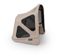 Bugaboo Capota ventilada Donkey 6, Extensible para una cobertura adicional y una protección solar óptima, Repele el agua, Compatible con Todos los Carritos Bugaboo Donkey, Desert Taupe
