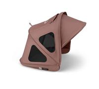 Bugaboo Capota ventilada Dragonfly, extensible para una protección adicional y una protección solar óptima, repelente al agua, Dusty Pink