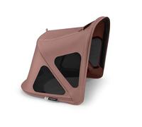 Bugaboo Capota ventilada Fox y Cameleon, extensible para una protección adicional y una protección solar óptima, repelente al agua, Dusty Pink