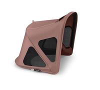 Bugaboo Capota ventilada Fox y Cameleon, extensible para una protección adicional y una protección solar óptima, repelente al agua, Dusty Pink