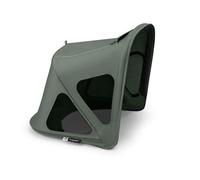 Bugaboo Capota ventilada Fox y Cameleon, extensible para una protección adicional y una protección solar óptima, repelente al agua, Forest Green