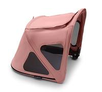 Bugaboo Capota ventilada Fox y Cameleon, extensible para una protección adicional y una protección solar óptima, repelente al agua, Morning Pink
