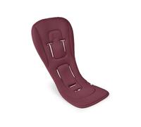 Bugaboo Colchoneta Doble Confort para carritos, Comodidad para todas las estaciones, Ajuste mejorado, Compatible con todos los carritos Bugaboo, Reversible, Malla 3D supersuave, Dark Cherry