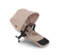 Bugaboo Donkey 6 carrito doble pack de extensión, convierte tu Bugaboo Donkey 6 individual en un carrito doble 2 en 1 para recién nacido y niño pequeño, con silla reversible, Desert Taupe Mélange