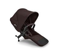 Bugaboo Donkey 6 carrito doble pack de extensión, convierte tu Bugaboo Donkey 6 individual en un carrito doble 2 en 1 para recién nacido y niño pequeño, con silla reversible, Cocoa Brown