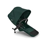 Bugaboo Donkey 6 carrito doble pack de extensión, convierte tu Bugaboo Donkey 6 individual en un carrito doble 2 en 1 para recién nacido y niño pequeño, con silla reversible, Fern Green
