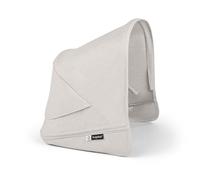 Bugaboo Donkey 6 - Tela de toldo solar UPF 50, panel Peekaboo y cobertura para todas las estaciones (blanco niebla)
