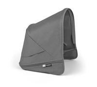 Bugaboo Donkey 6 - Tela de toldo solar UPF 50, panel Peekaboo y cobertura para todas las estaciones (gris luna)