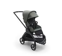 Bugaboo Dragonfly Carrito Urbano, Silla de Paseo Ligera y Compacta, Plegable con Una Sola Mano en cualquier Posición, Suspensión Completa, Cesta Inferior XL, Chasis Negro y Capota Pine Green