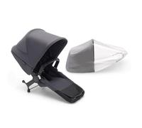 Bugaboo Juego de Extensión Donkey 5 Duo, Convierte tu Donkey 5 Mono en un carrito Duo, De Lado a Lado, Diseño Mejorado, Silla Reversible y Dirección a Una Mano, Stormy Blue